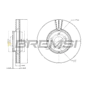 CD7584V BREMSI