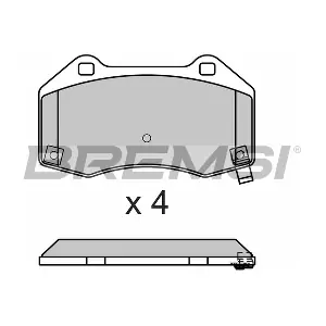 BREMSI BP3675