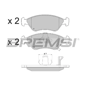 BREMSI BP2910
