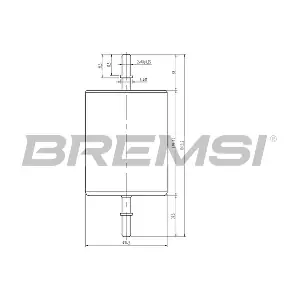 BREMSI FE1885