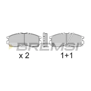 BREMSI BP2509