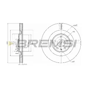 CD7327V BREMSI