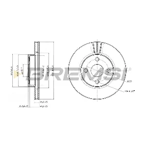 CD7335V BREMSI