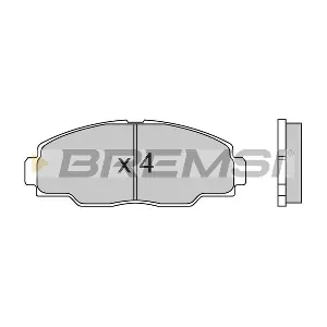 BREMSI BP2540