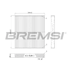 BREMSI FC0988