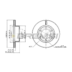 CD6596V BREMSI