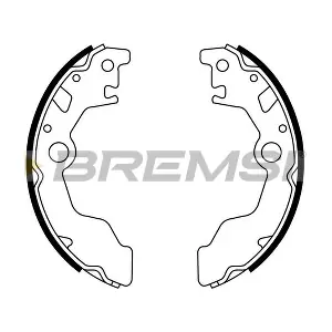 BREMSI GF0888