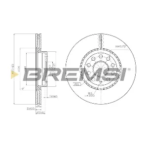 BREMSI CD7305V