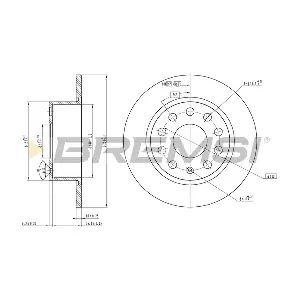 CD7334S BREMSI