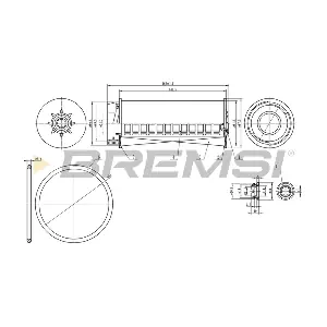 BREMSI FE0334