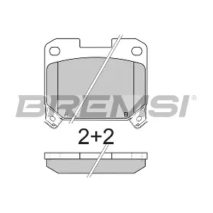 BREMSI BP2741