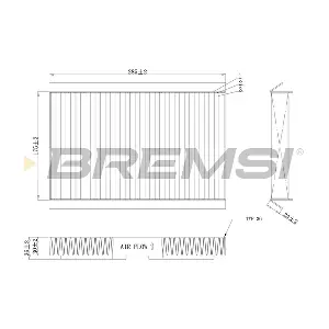 BREMSI FC0185C