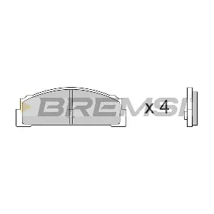 BREMSI BP2003