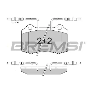 BREMSI BP2985