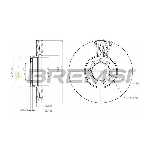 BREMSI CD5329V