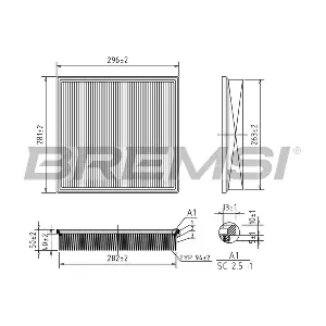 BREMSI FA0654