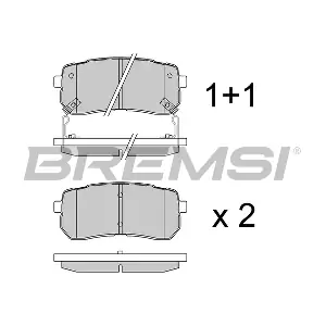 BREMSI BP3337