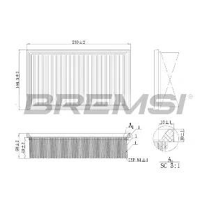 BREMSI FA0131