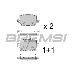 BP4055 BREMSI