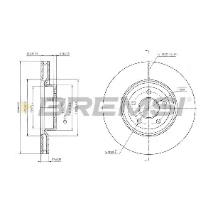 CD9106V BREMSI