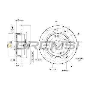 CD7558S BREMSI