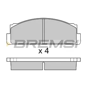 BREMSI BP2004
