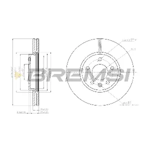 BREMSI CD7870V