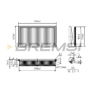 BREMSI FA0650