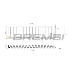 BREMSI FC0986C