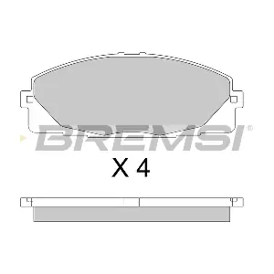 BREMSI BP3763