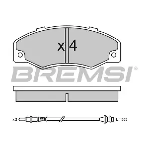 BREMSI BP2320