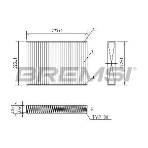 BREMSI FC0472C