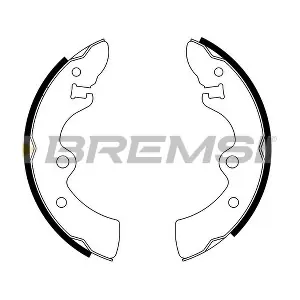 BREMSI GF0846