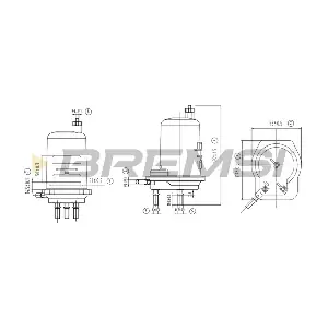 BREMSI FE0060
