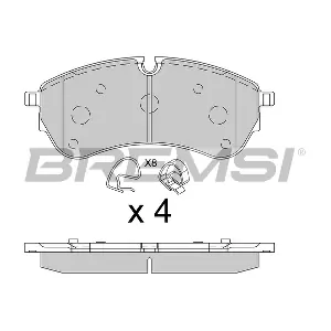 BREMSI BP3846