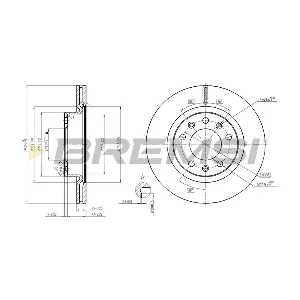 CD8413V BREMSI