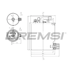 BREMSI FE0836