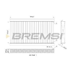 BREMSI FC0090C