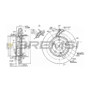 CD8760V BREMSI