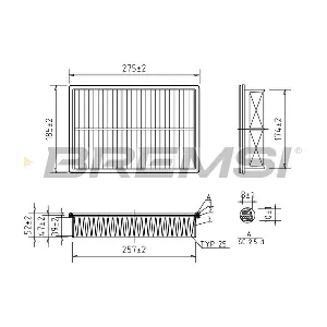 BREMSI FA1703