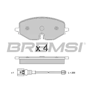 BREMSI BP3987