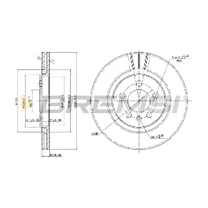 BREMSI CD6332V