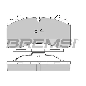 BREMSI BP7327