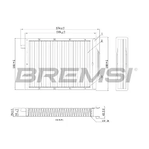 BREMSI FC0980C