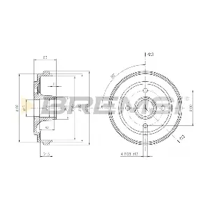 BREMSI CR5602