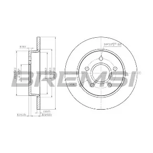 BREMSI CD7226S