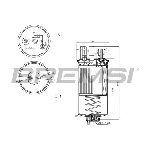 BREMSI FE0351