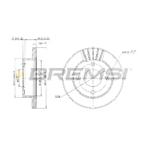CD6807V BREMSI