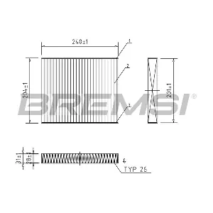 FC0449A BREMSI