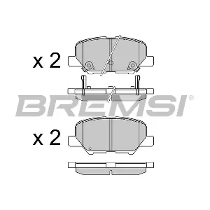 BREMSI BP3555
